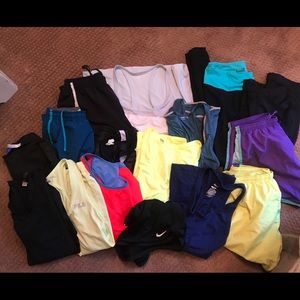 16 assorted items - workout attire!